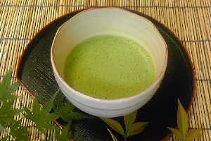 薄茶点てした抹茶