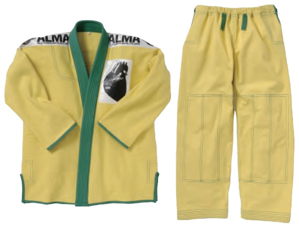 ALMA・アルマオリジナルオーダー柔術着　セミオーダーキモノ　JU4　上下セット