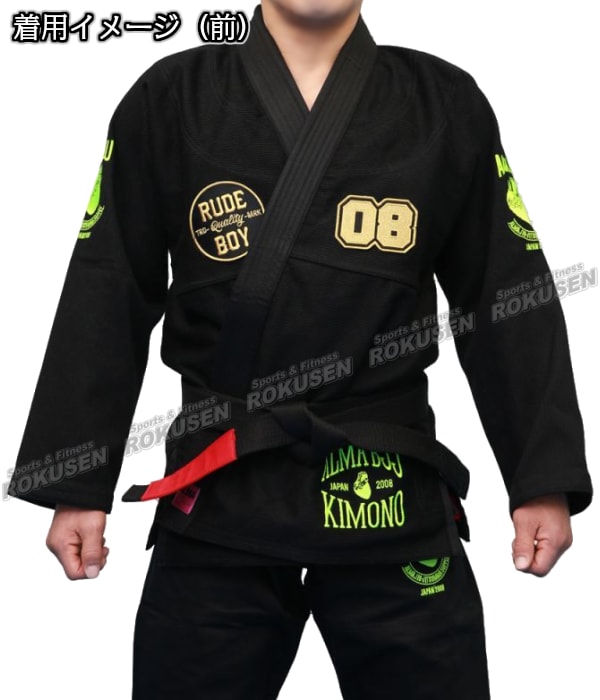 ALMA・アルマ柔術着　RUDEBOY　ルードボーイ　JU8　上下セット